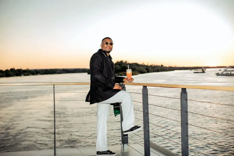 Audit Consult member 2 relaxing at RMS Africa Regional Conference Livingstone Zambia